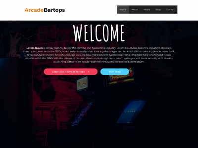 arcadebartops.tech snapshot