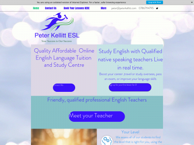 peterkellitt.co.uk snapshot