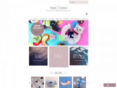 kimchiandcoconut.com snapshot