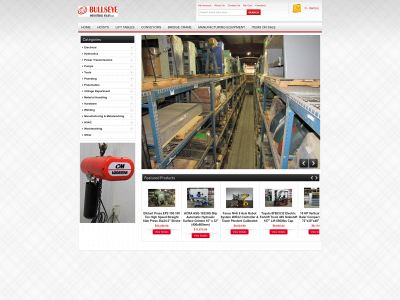 bullseyeindustrialsales.com snapshot