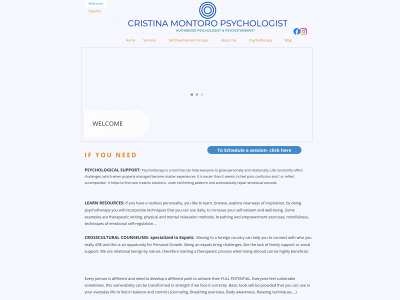 cristinamontoro.net snapshot