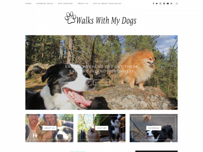 walkswithmydogs.com snapshot