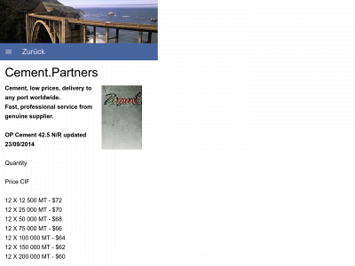 cement.partners snapshot