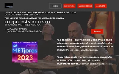 escorzoteatro.es snapshot