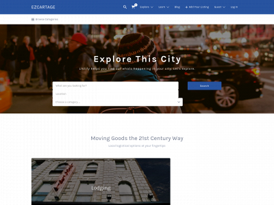 ezcartage.com snapshot
