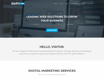 zadroweb.com snapshot