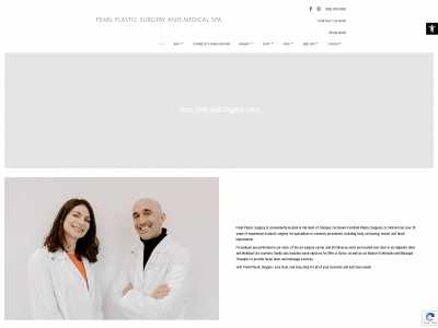 pearlplasticsurgery.com snapshot