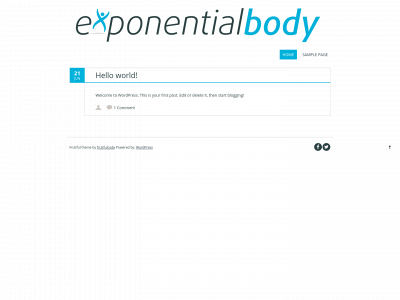 exponentialbody.com snapshot