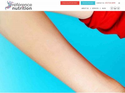 referencenutrition.ca snapshot