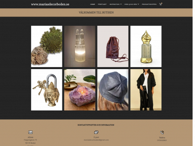 mariasdecorboden.se snapshot