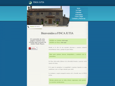 www.fincajutia.com snapshot
