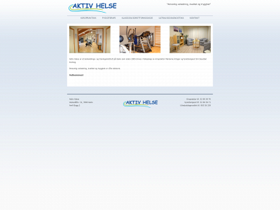 aktivhelsegeilo.no snapshot