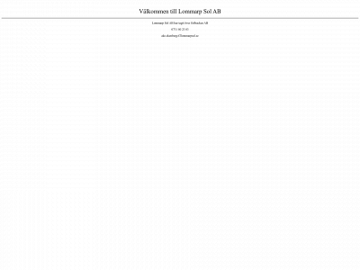 lommarpsol.se snapshot