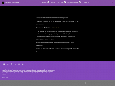 bsbsightsupport.org.uk snapshot