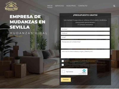 mudanzasvidal.com snapshot