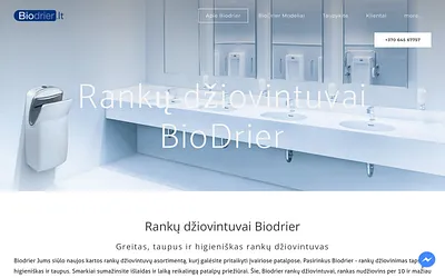www.biodrier.lt snapshot