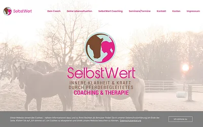 selbstwert-pferdecoaching.de snapshot