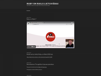 ruby.lt snapshot