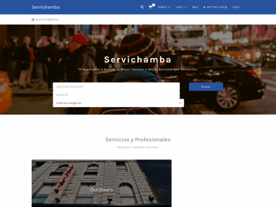 servichamba.com snapshot