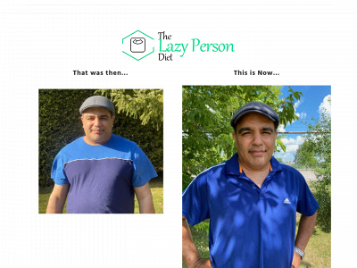 lazypersondiet.com snapshot