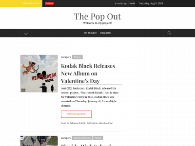 thepopout.com snapshot