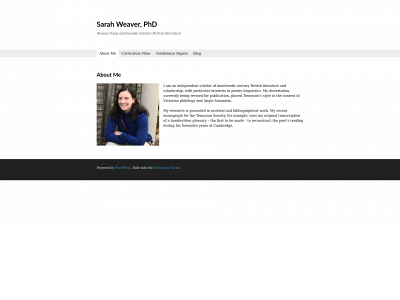 sarahweaverphd.net snapshot