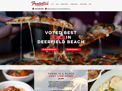 fratellisdeerfield.com snapshot