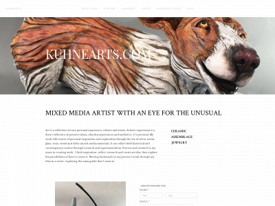 kuhnearts.com snapshot