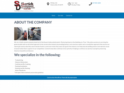 skertichdevelopment.com snapshot