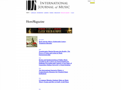 hornmagazine.online snapshot