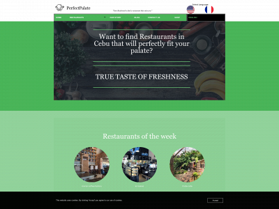 perfectpalate.one snapshot