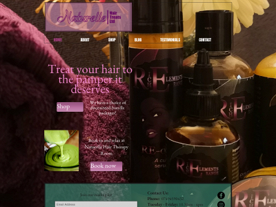 naturellehairtreats.co.uk snapshot