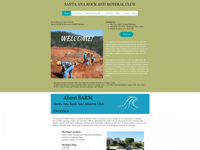 sarmclub.org snapshot