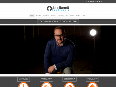 johnbarrettleadership.com snapshot