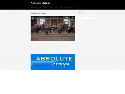 absolutestrings.se snapshot