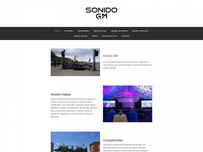 sonidogm.com snapshot