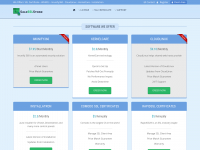 salesslstore.com snapshot