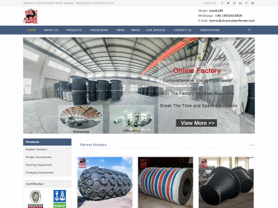 chinarubberfender.com snapshot