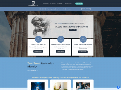 fischeridentity.com snapshot