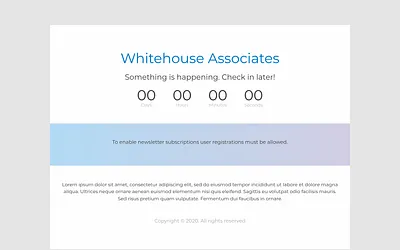 whitehouse.associates snapshot
