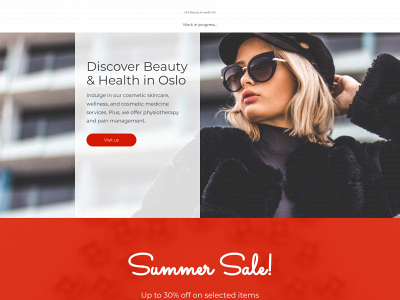 dmbeautyhealth.no snapshot