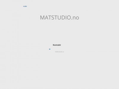 matstudio.no snapshot