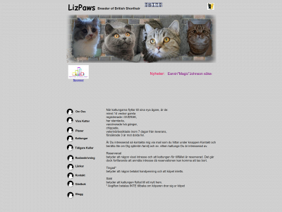 lizpaws.se snapshot