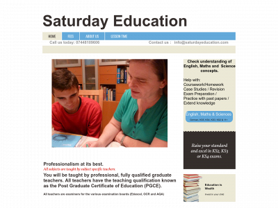 saturdayeducation.com snapshot