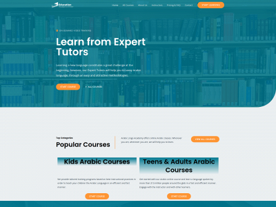 arabic-lingo.com snapshot