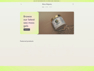 bestorganicseamossgel.com snapshot