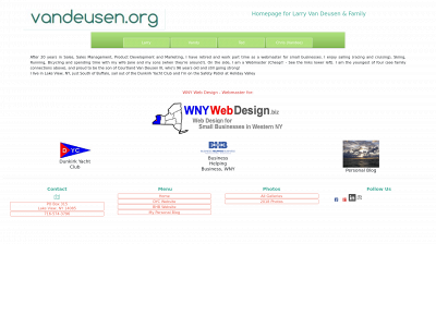 vandeusen.org snapshot