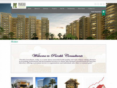 parekhconsultants.in snapshot