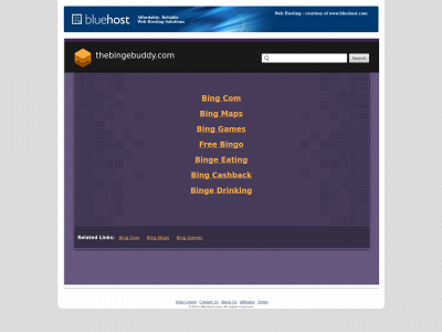 thebingebuddy.com snapshot