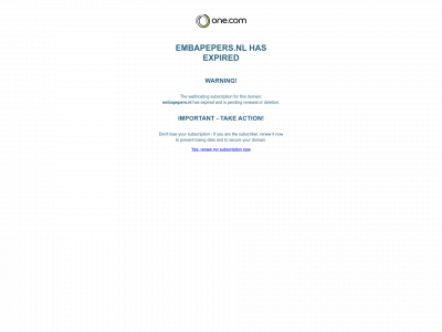 embapepers.nl snapshot